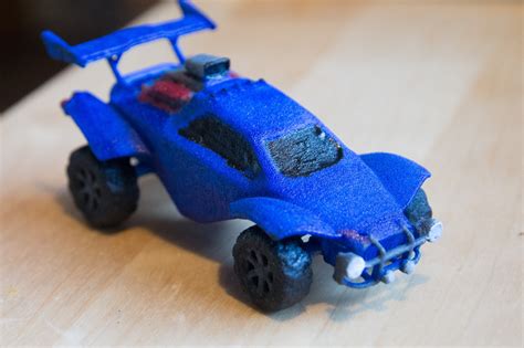 3d printed rocket league cars.